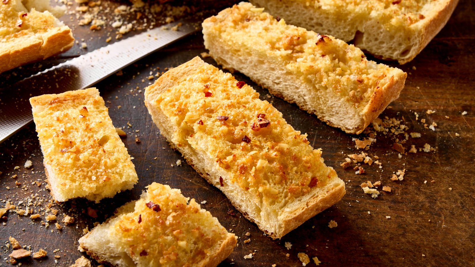 Garlic Bread Parmesan Miso