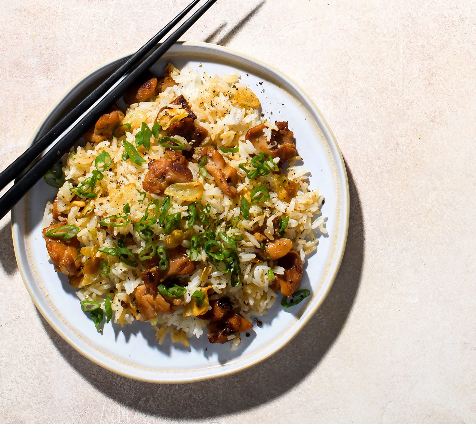 Garlic Fried Rice Chicken