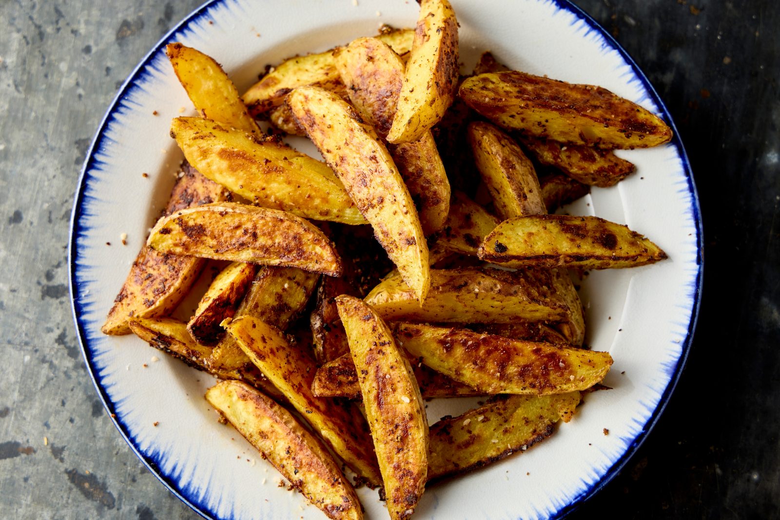 Georgian Garlic Spiced Roasted Potatoes