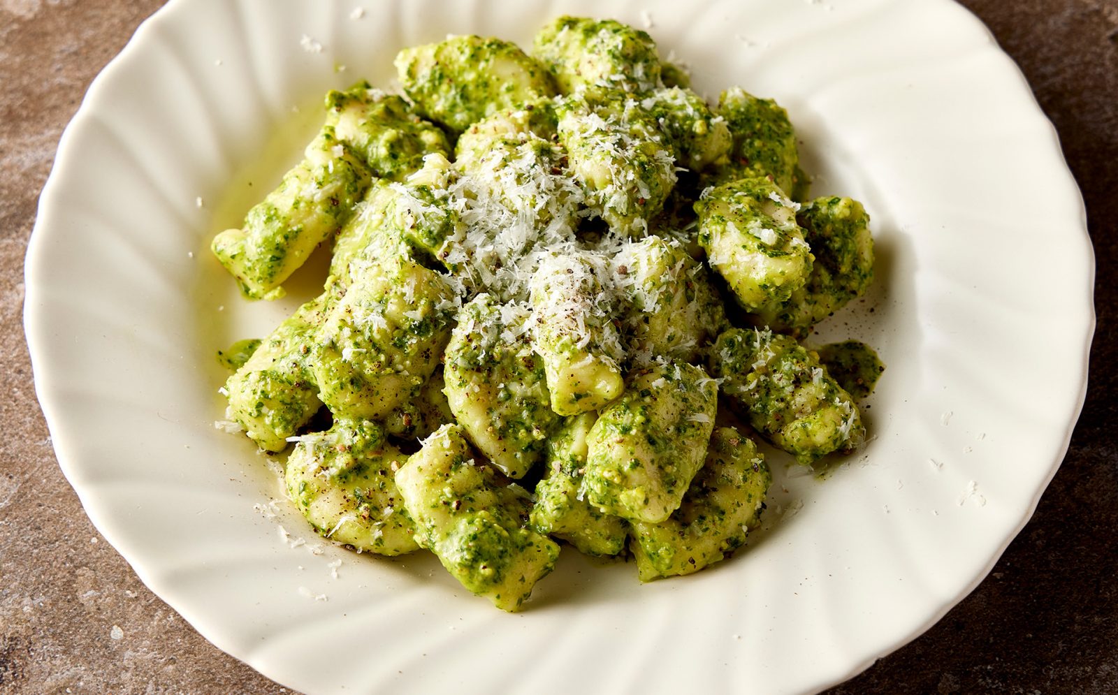 Gnocchi Instant Arugula Pistachio Pesto
