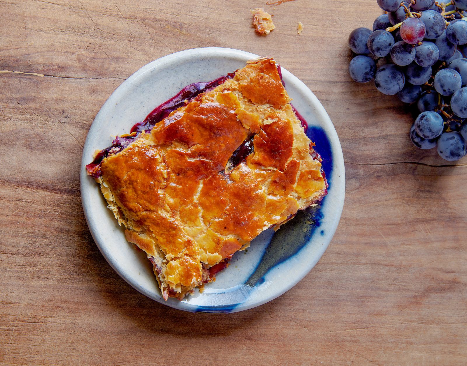 Grape Slab Pie