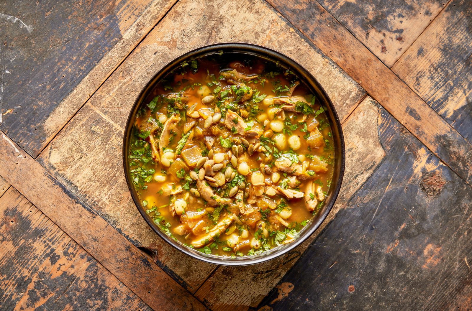 Green Pozole Chicken New