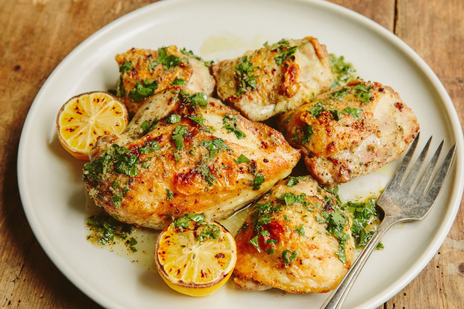 Grilled Chicken Salmoriglio