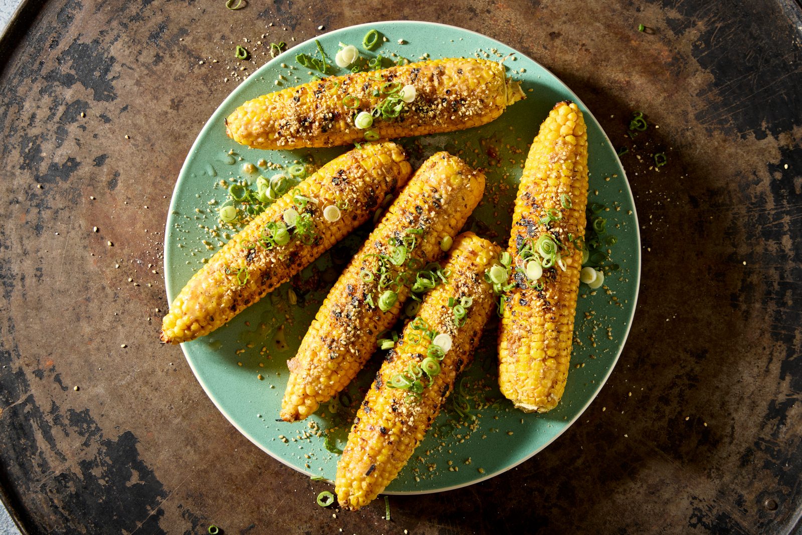 Grilled Corn Miso Butter Sesame Salt