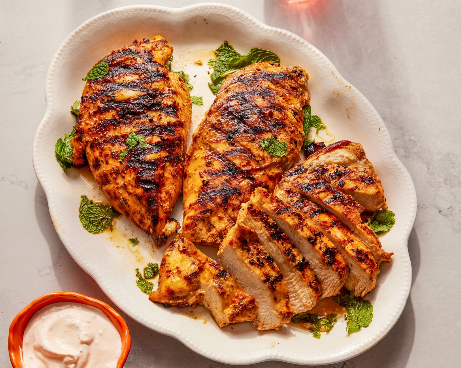 Grilled Harissa Spiced Chicken