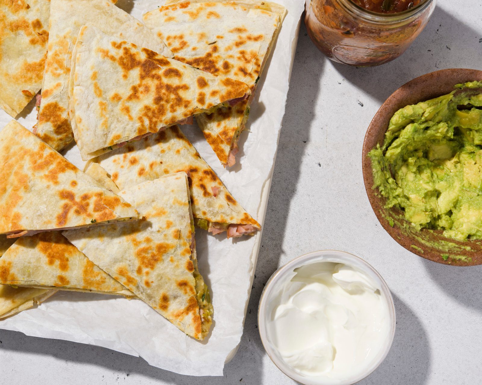 Ham Cheese Quesadillas Pickled Jalapenos Cook What You Have Milk Street