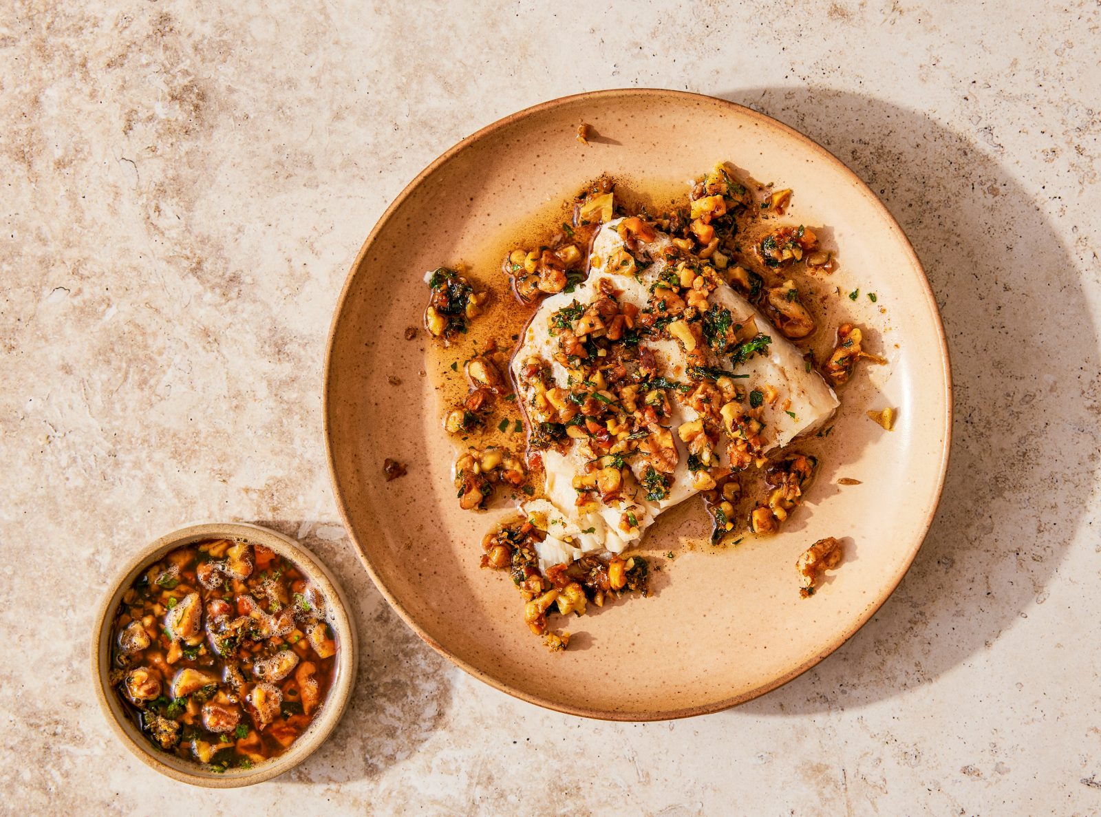 Herbed Brown Butter Walnut Vinaigrette