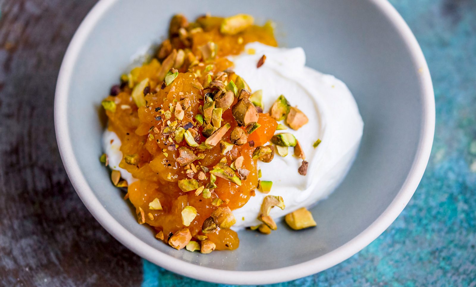 Honey Bay Apricot Compote Greek Yogurt