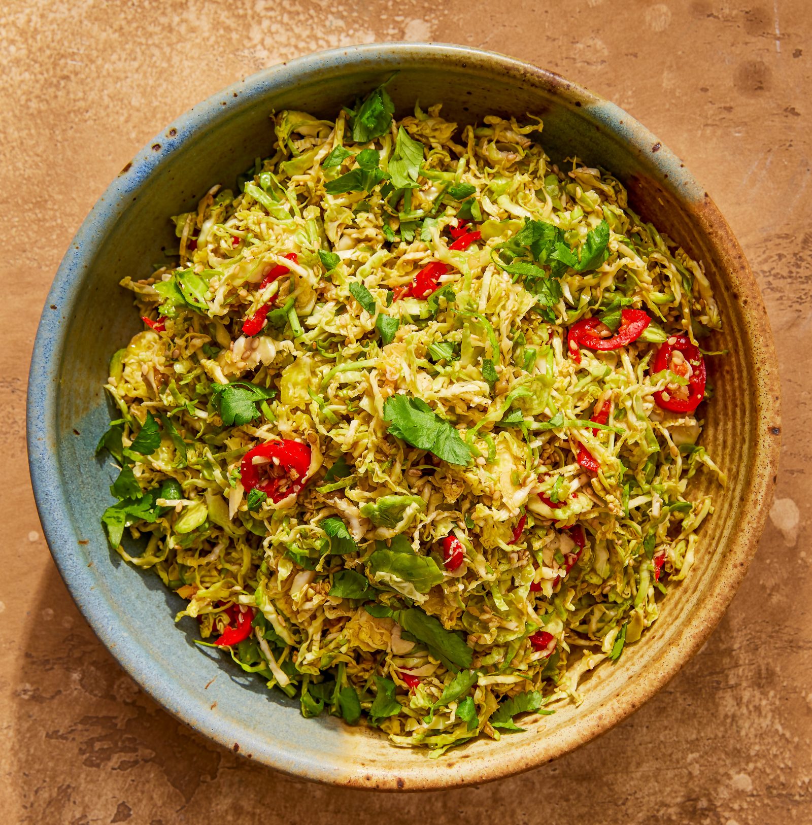 Hot Oil Brussels Sprouts Ginger Sesame