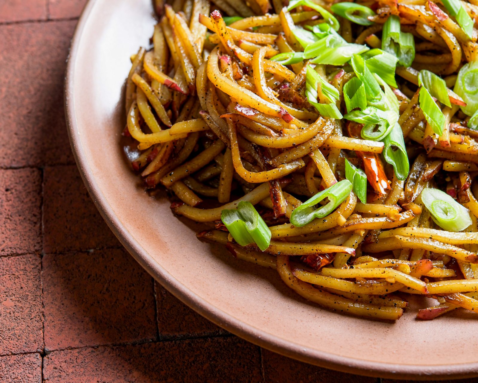Hot Sour Stir Fried Potatoes