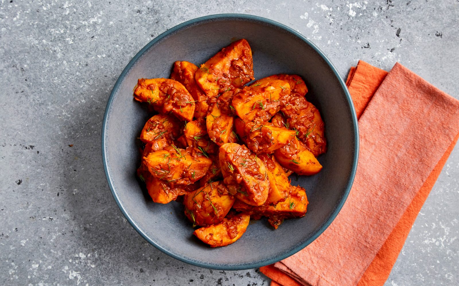Hungarian Paprika Braised Potatoes