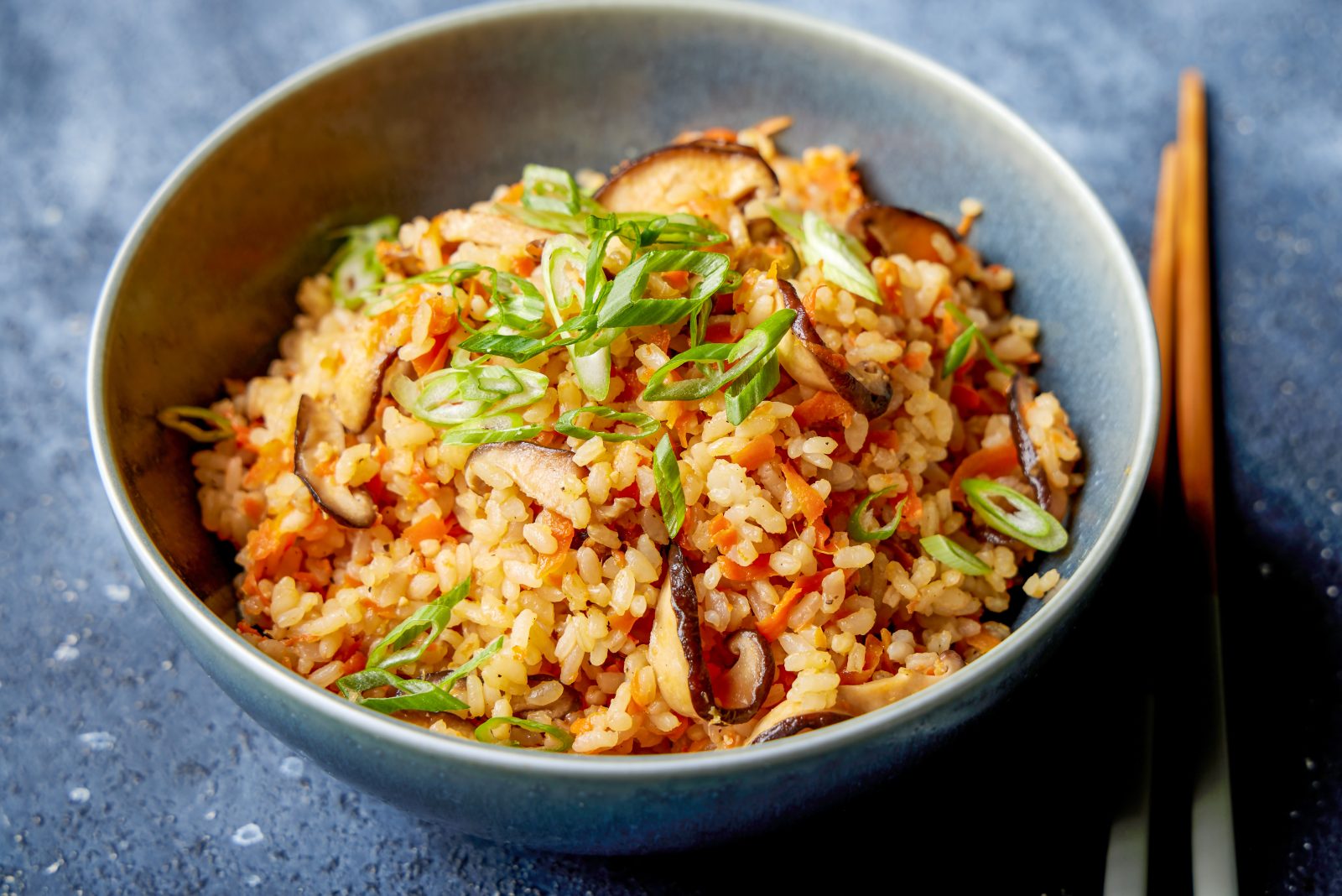 Japanese One Pot Mushroom Rice