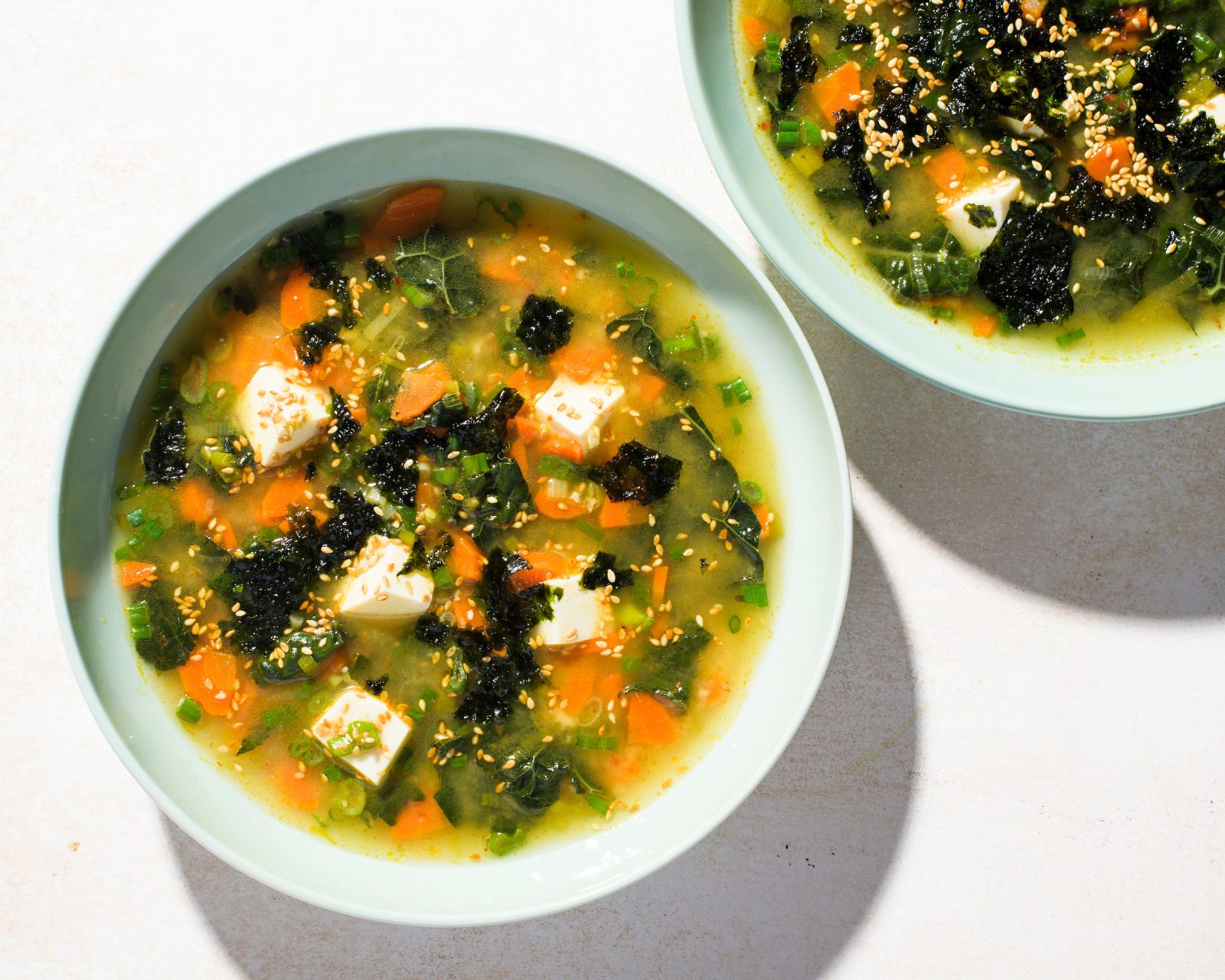 Kale Miso Soup Tofu Ginger Cook What You Have Milk Street