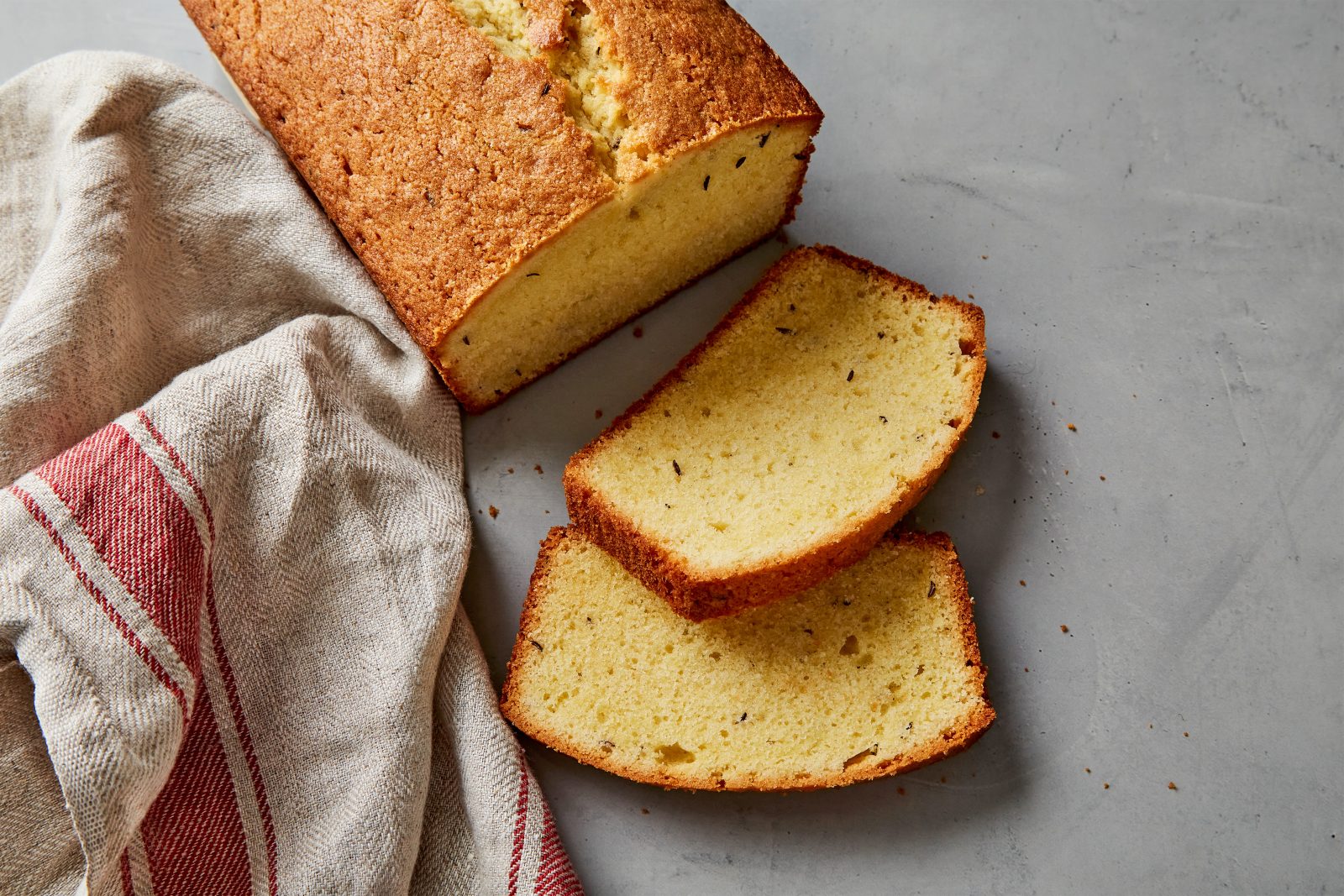 Lemon Caraway Butter Cake