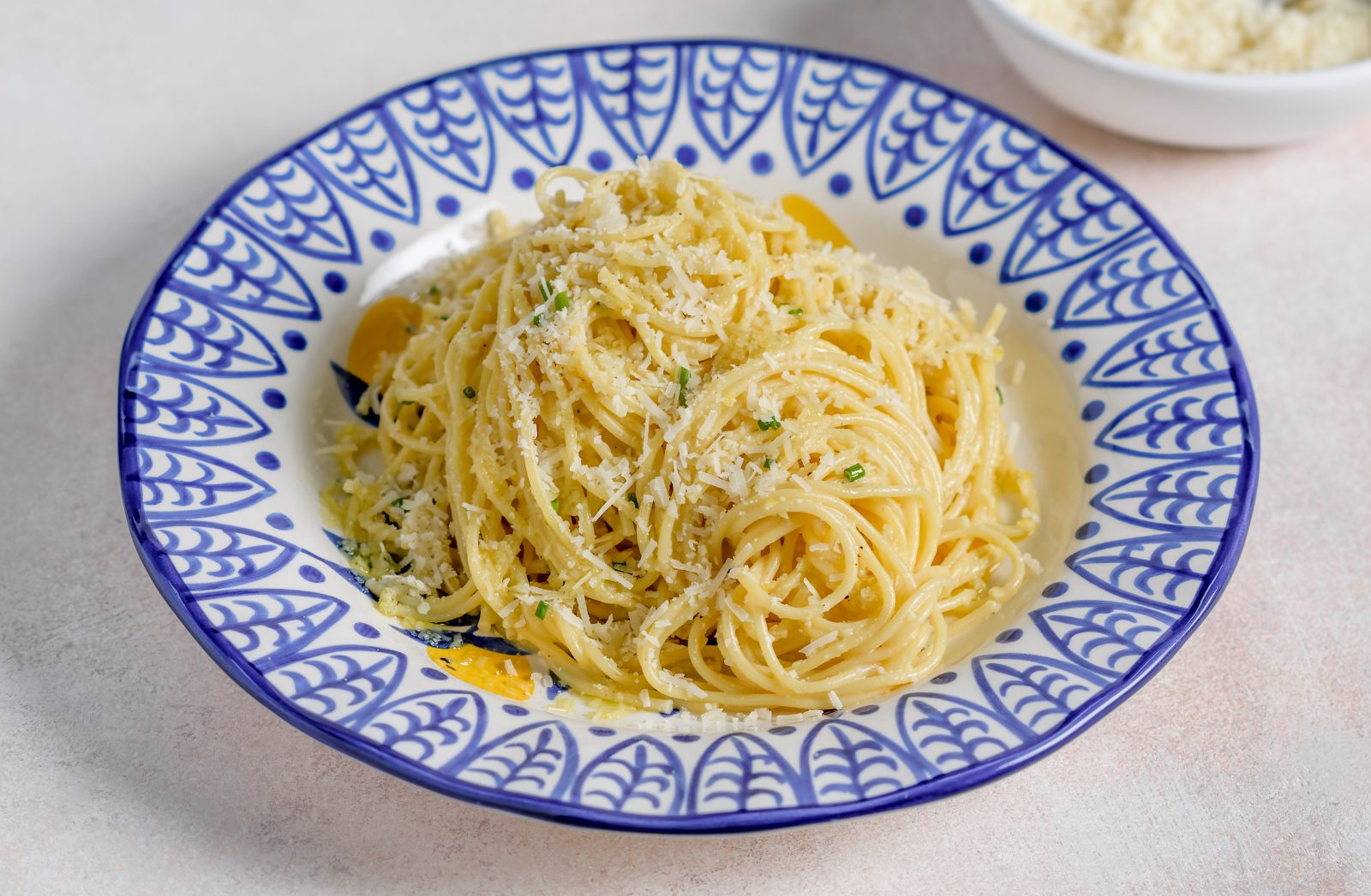 Lemon Pesto Spaghetti