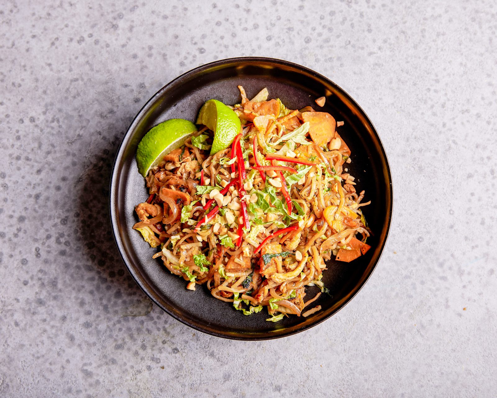 Malaysian Fried Noodles Sweet Potato