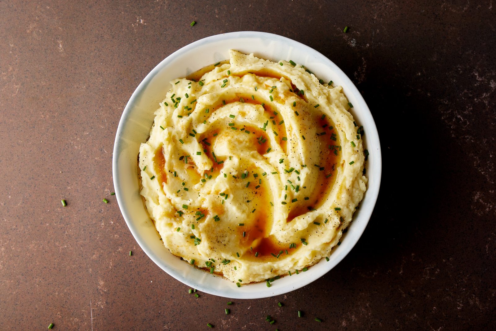 Mashed Potatoes Herbed Browned Butter