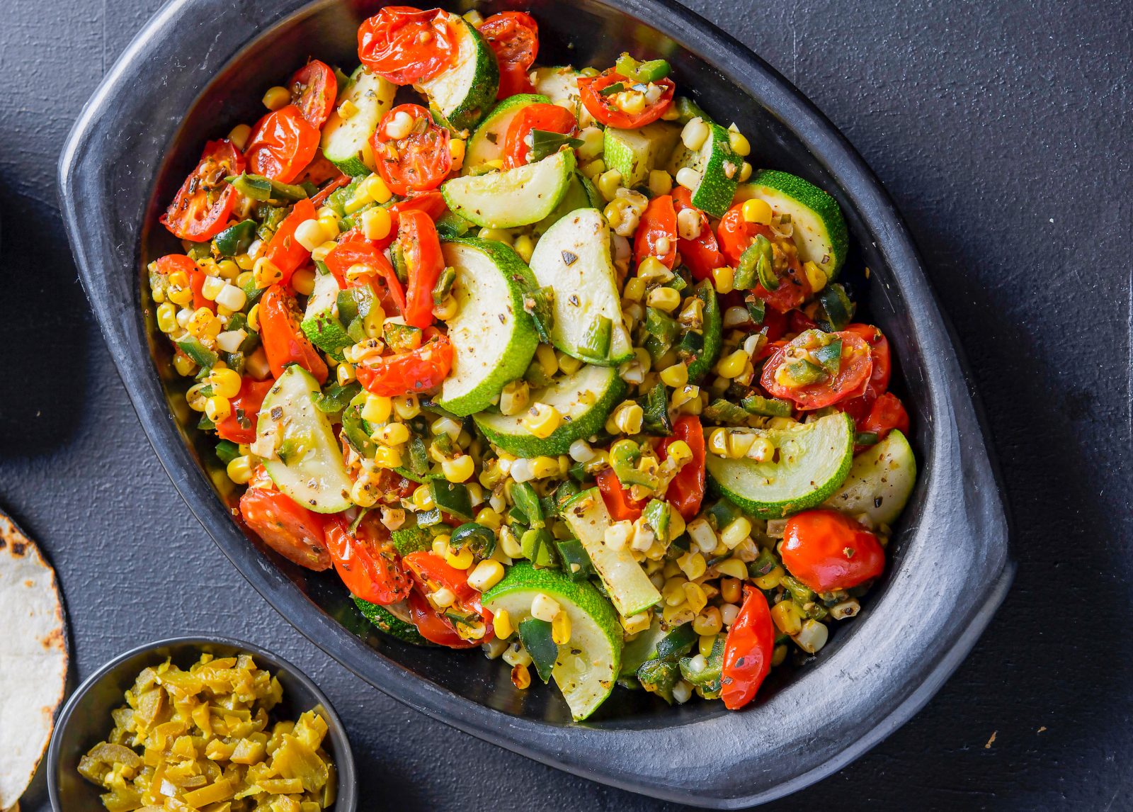 Mexican Zucchini Corn Calabacitas