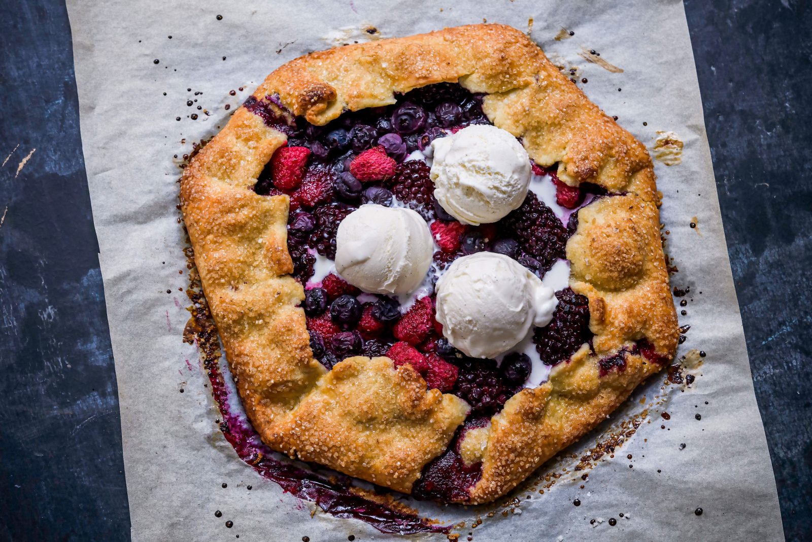 Mixed Berry Crostata
