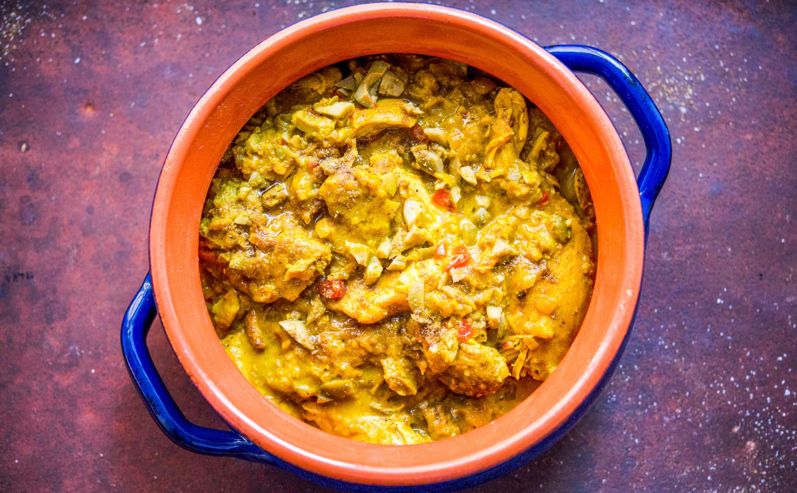 Moroccan Braised Chicken Lemon Tangia
