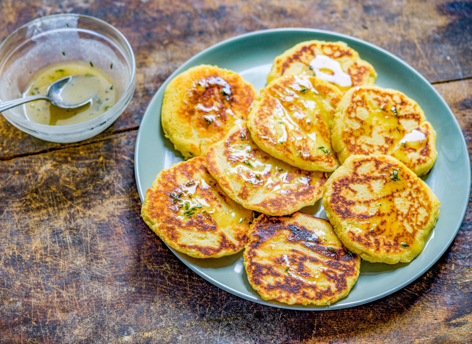 Moroccan Semolina Flatbreads Harcha