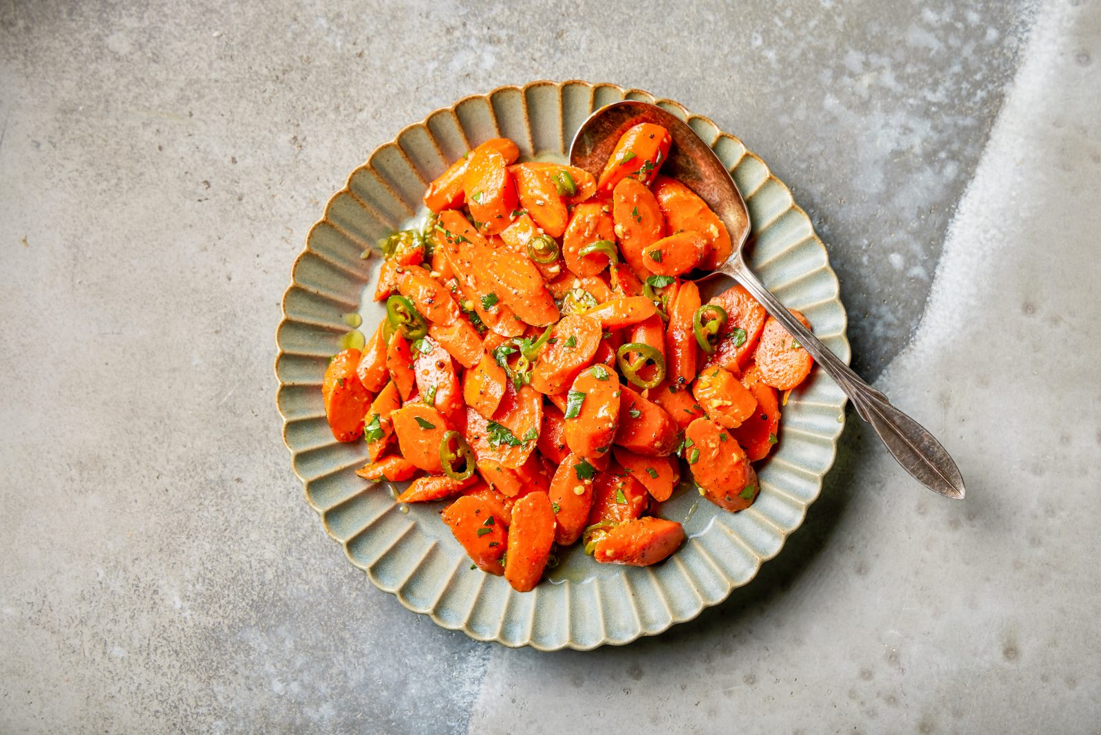 Moroccan Spiced Glazed Carrots