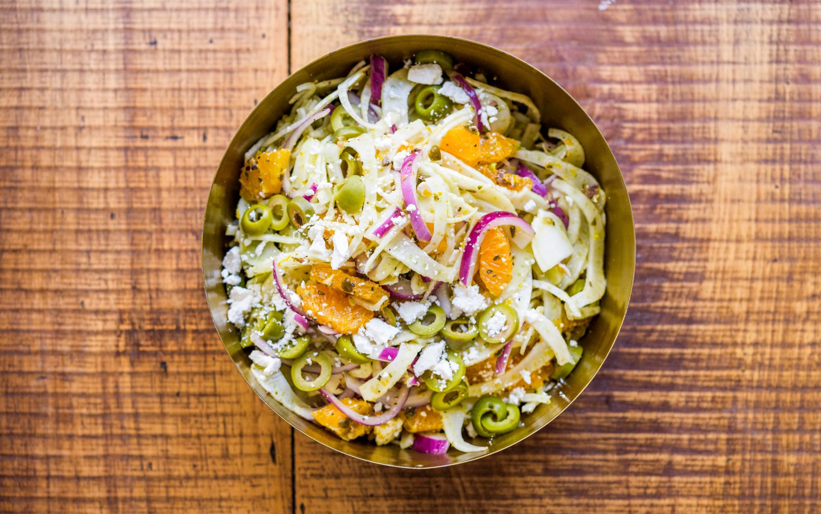 Orange Fennel Caper Salad