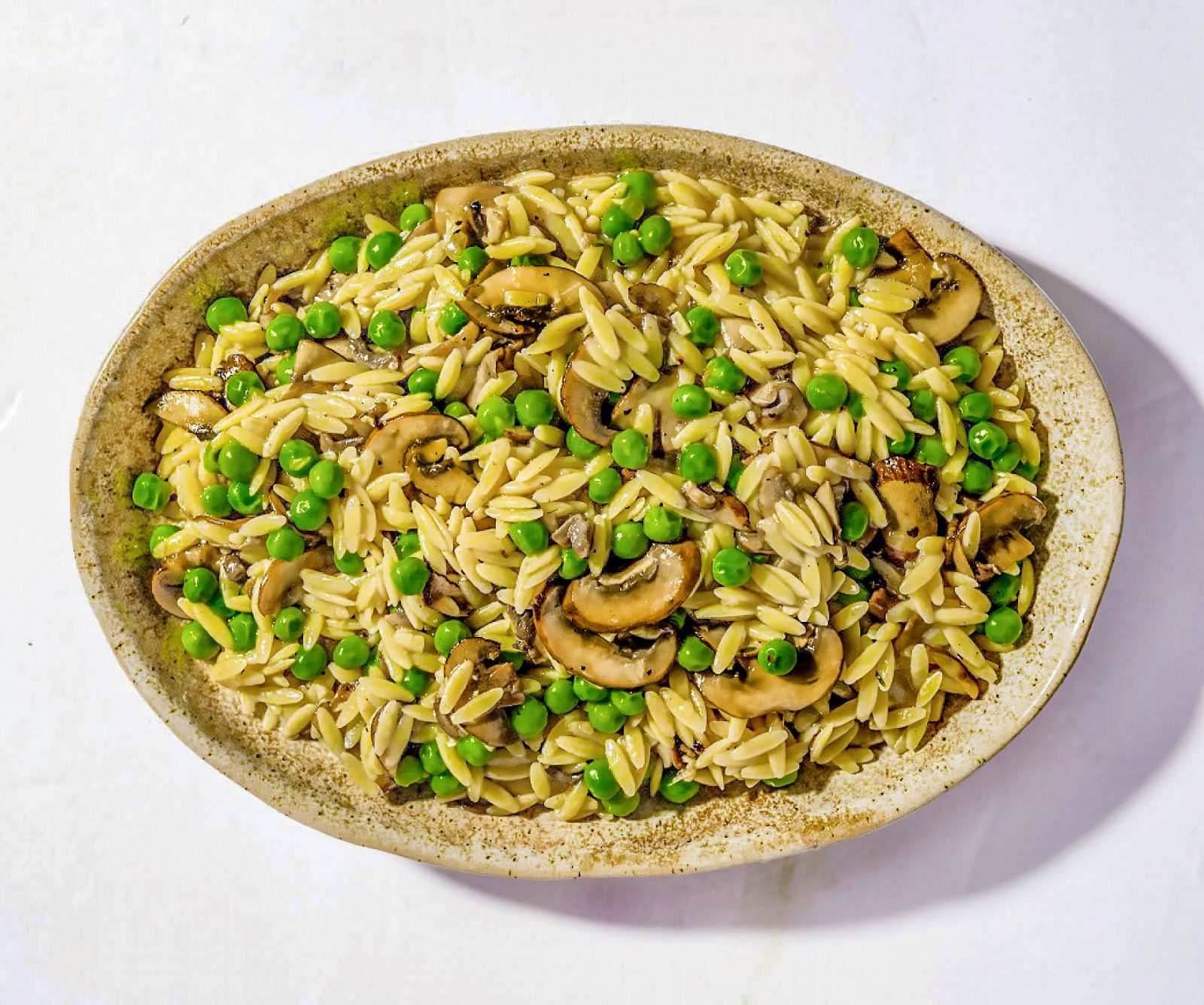 Orzo Risotto Peas Mushrooms Community Member
