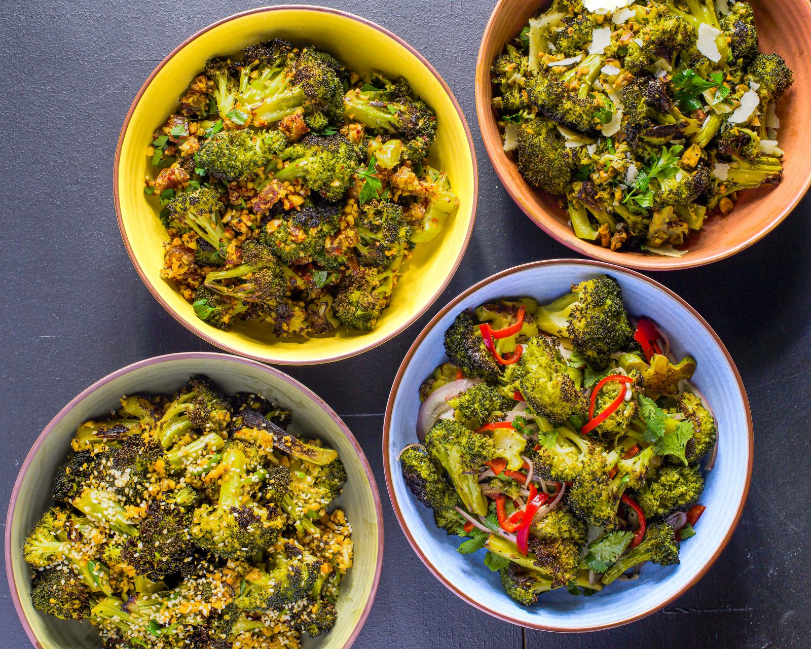 Oven Charred Broccoli