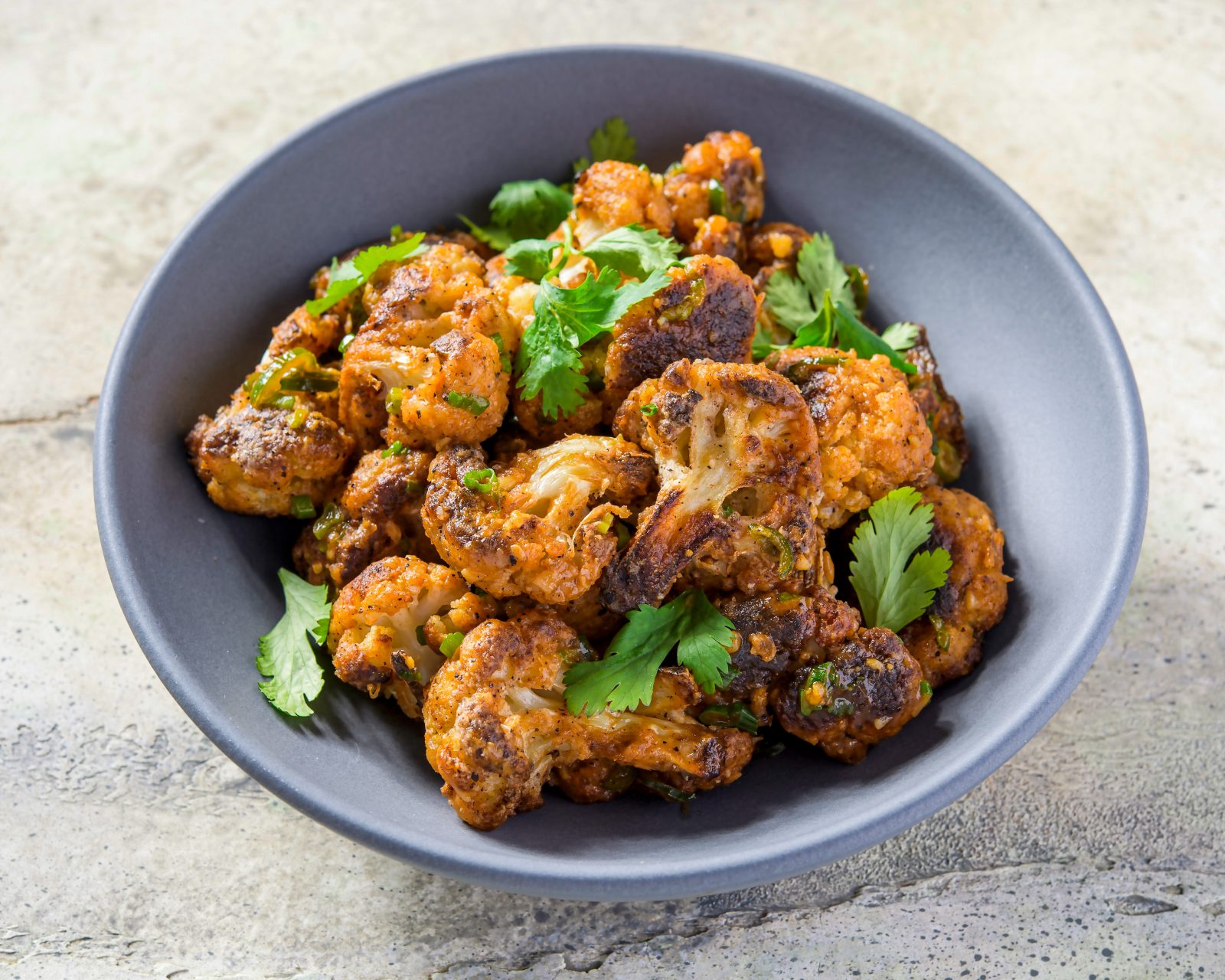 Oven Fried Gobi Manchurian