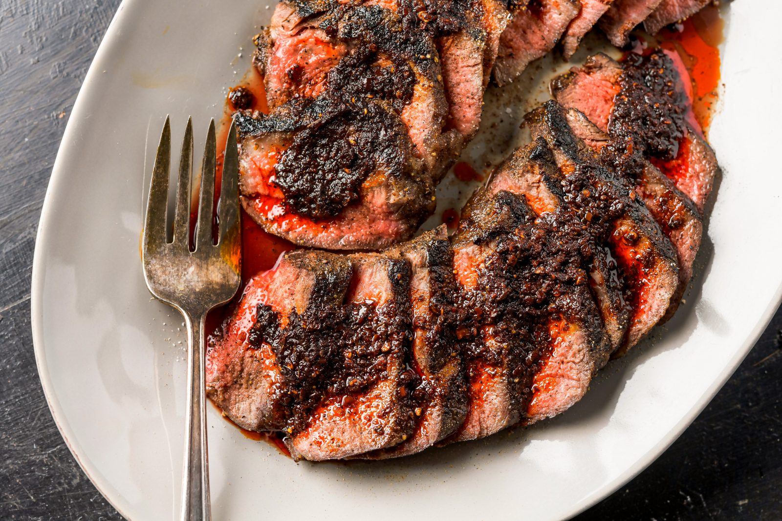 Oven Perfect Strip Steak Chimichurri