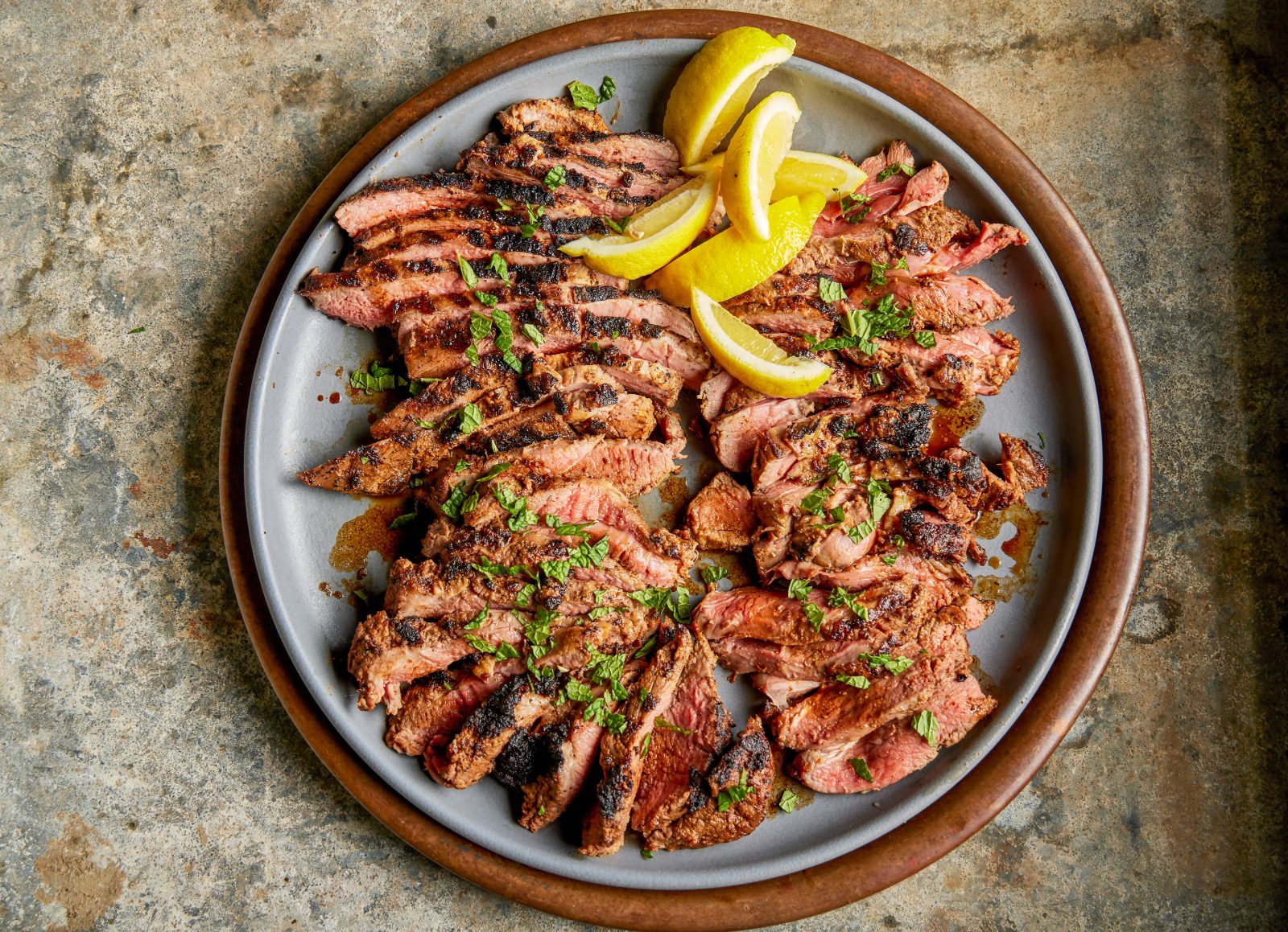 Pakistani Grilled Marinated Leg Lamb