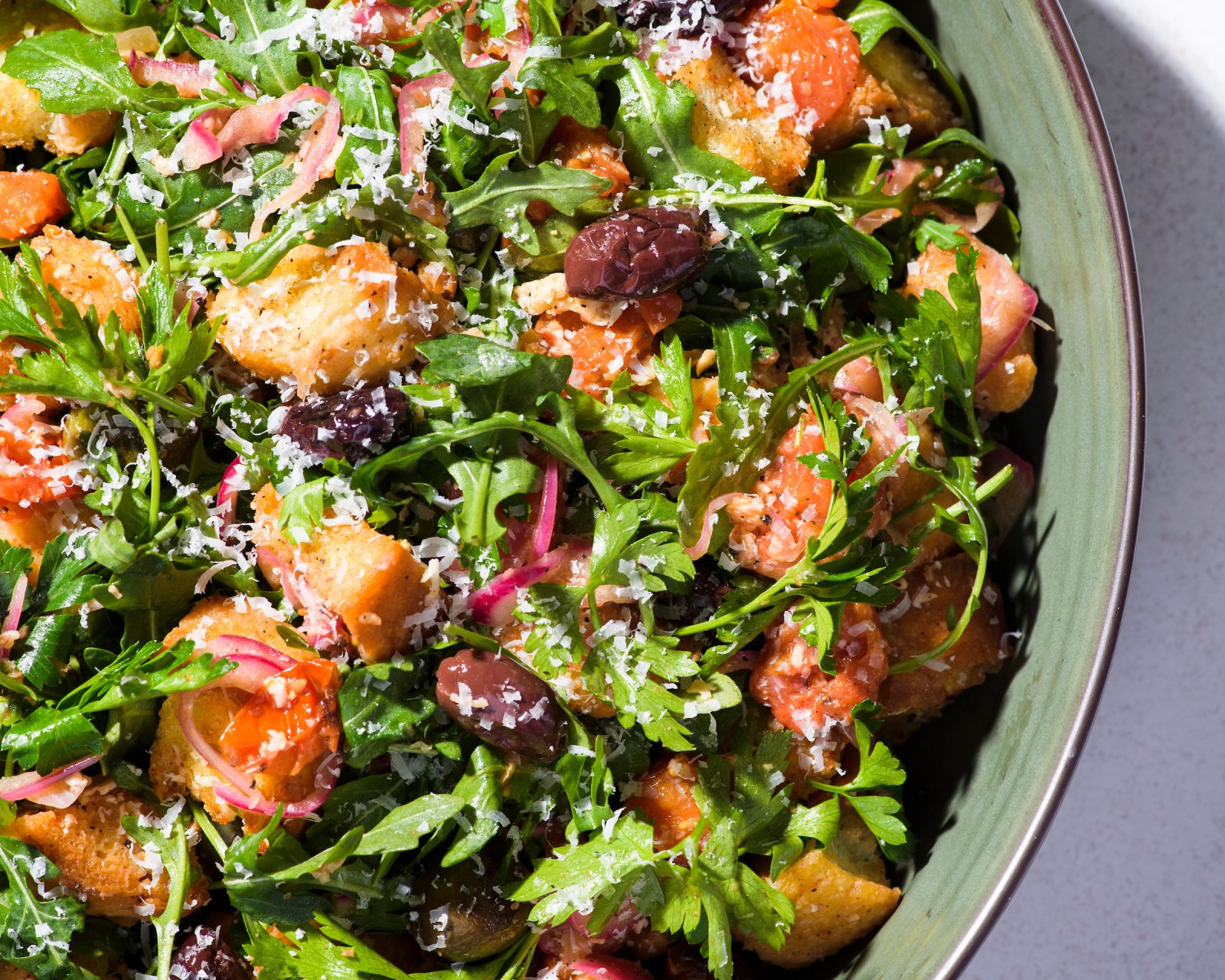 Panzanella Roasted Tomatoes Olives Cook What You Have Milk Street