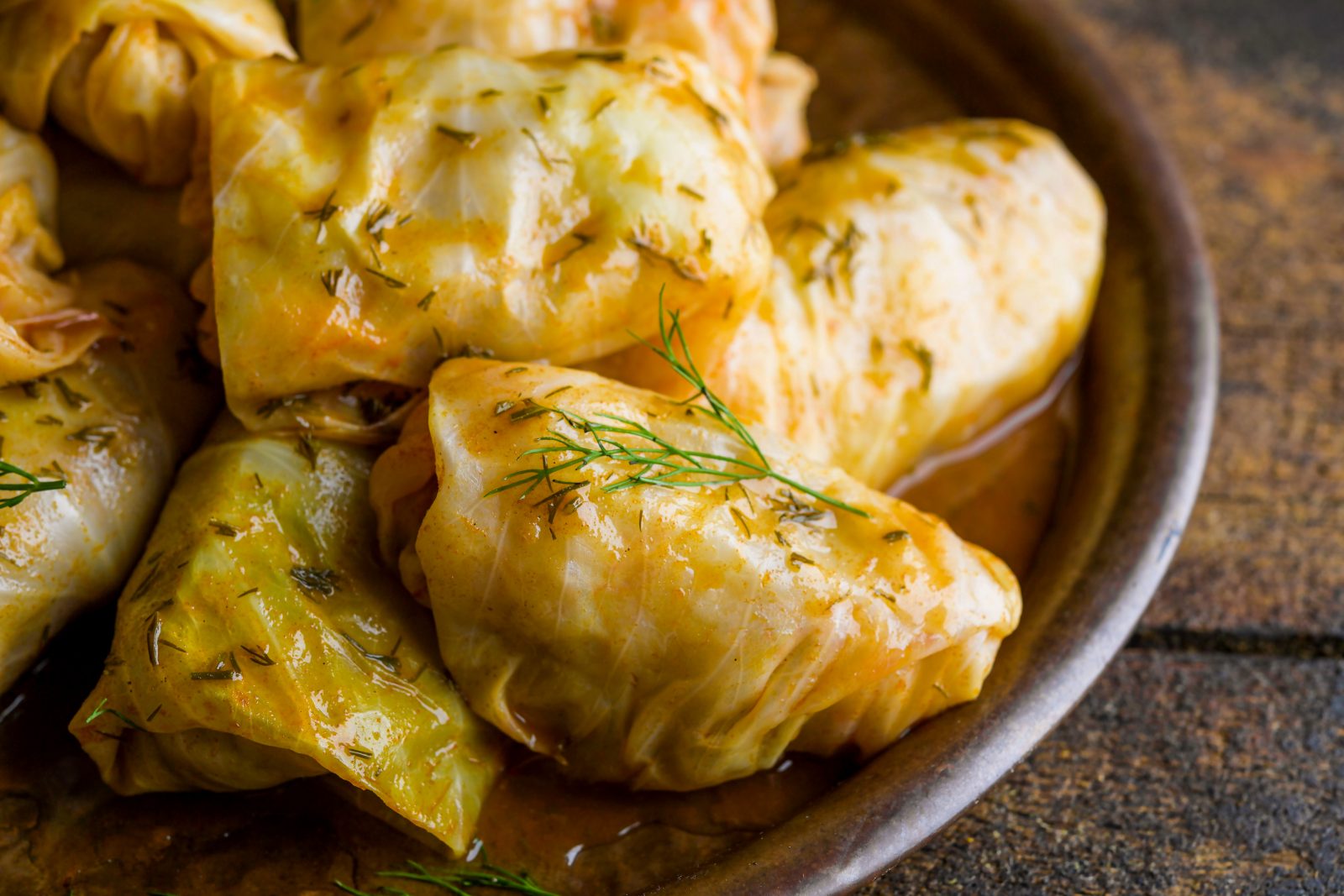 Paprika Pork Stuffed Cabbage