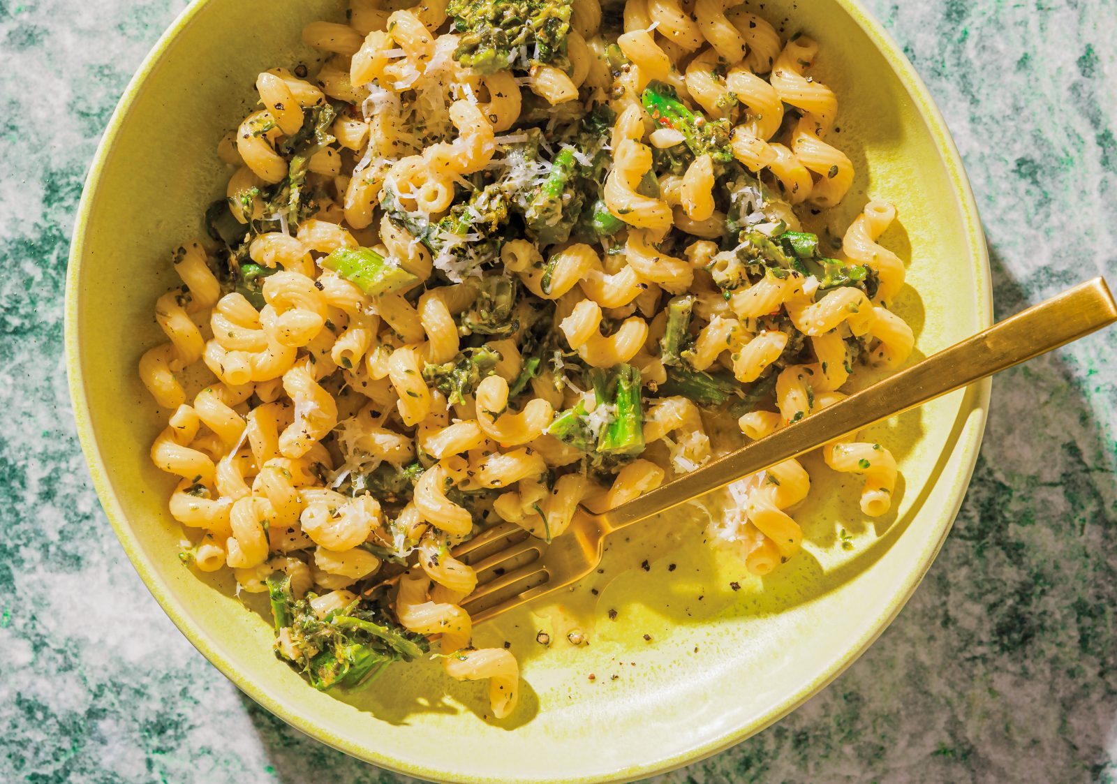 Pasta Broccolini Anchovies Garlic
