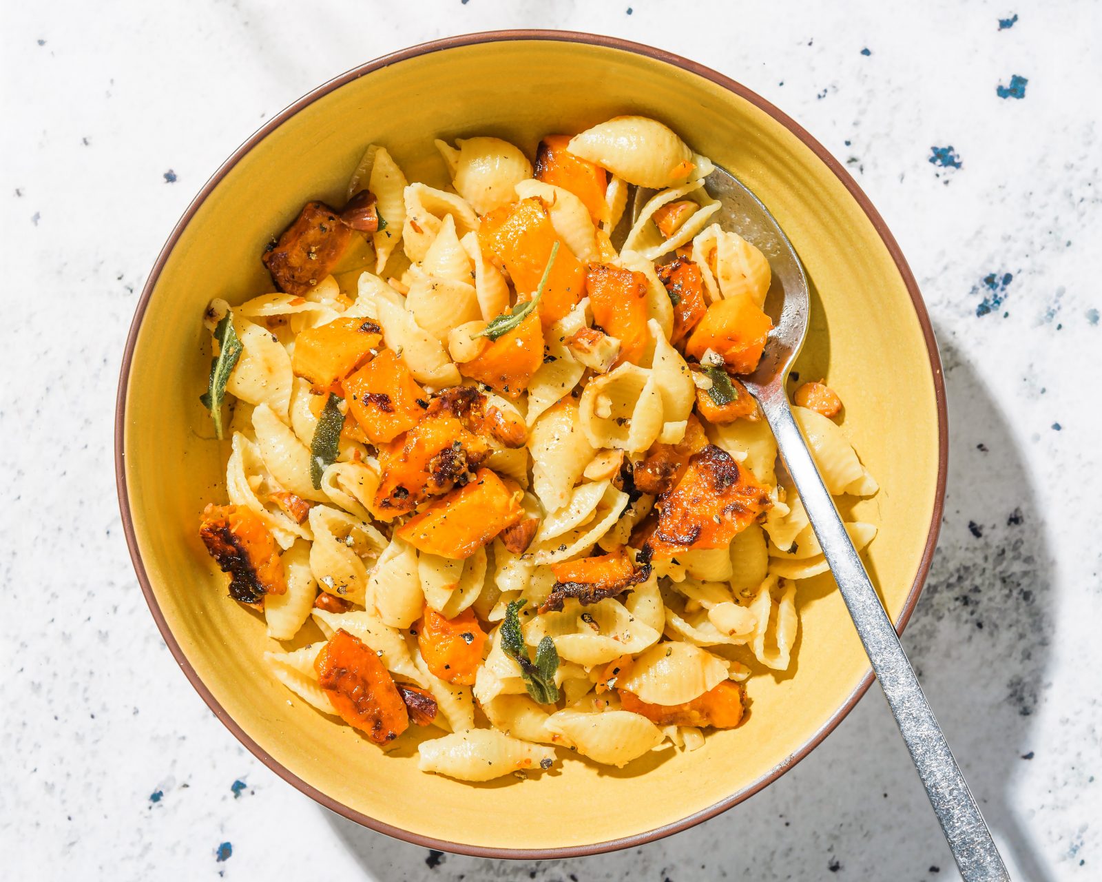 Pasta Butternut Squash Browned Butter Almonds