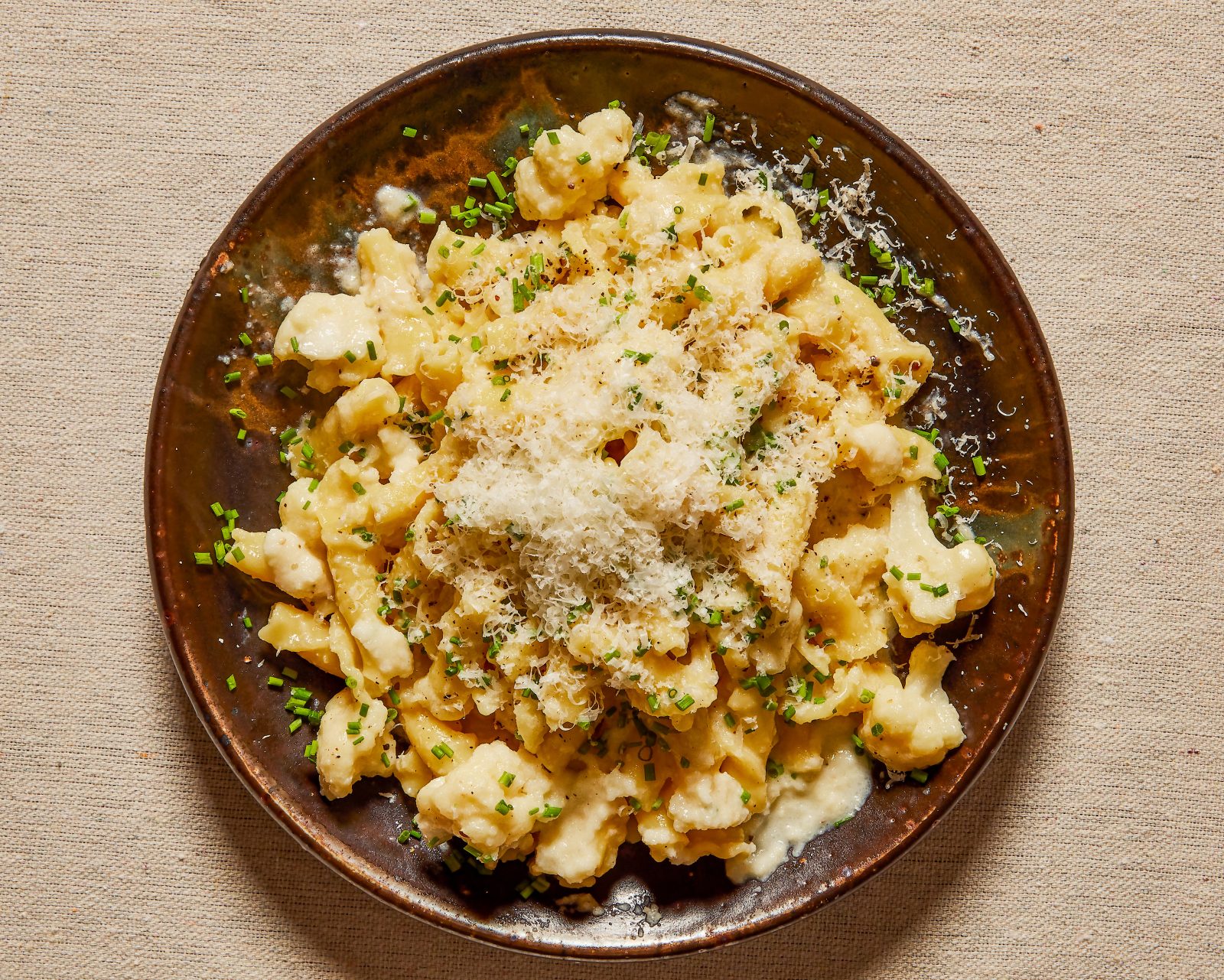 Pasta Creamy Cauliflower Cheese Sauce