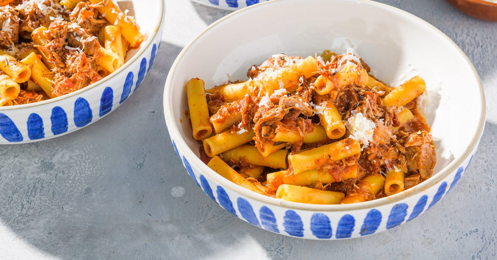 Pasta Oven Braised Pork Rosemary Ragu