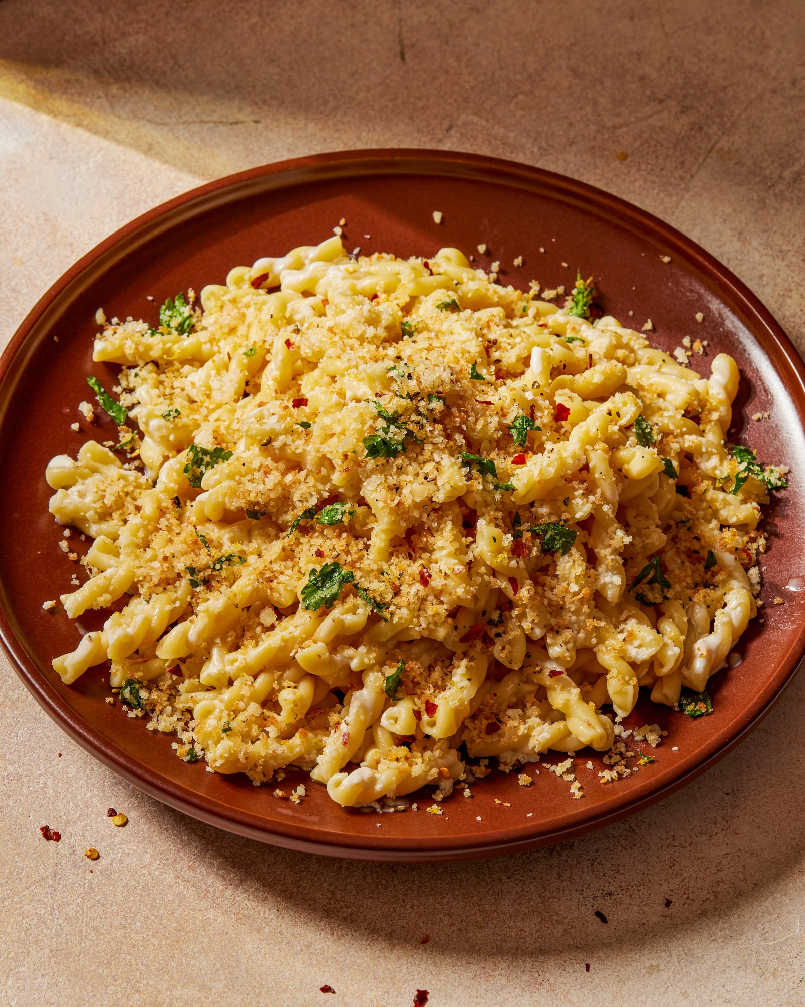 Pasta Parsley Garlic Parmesan Breadcrumbs