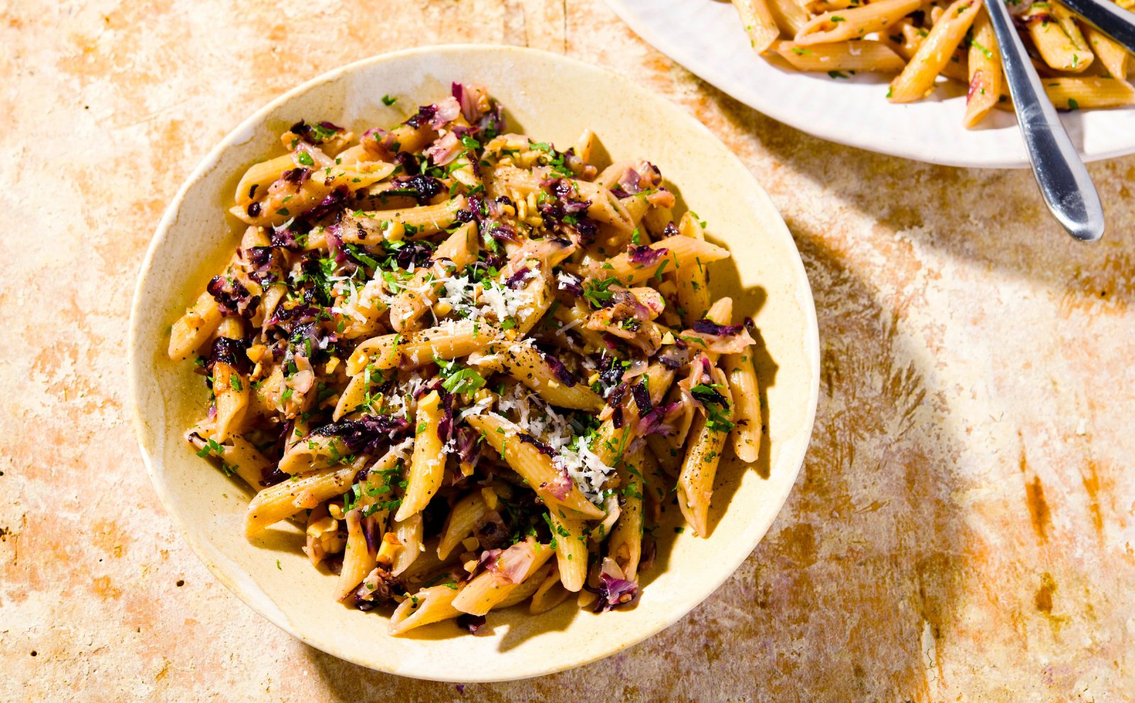 Pasta Radicchio Walnut
