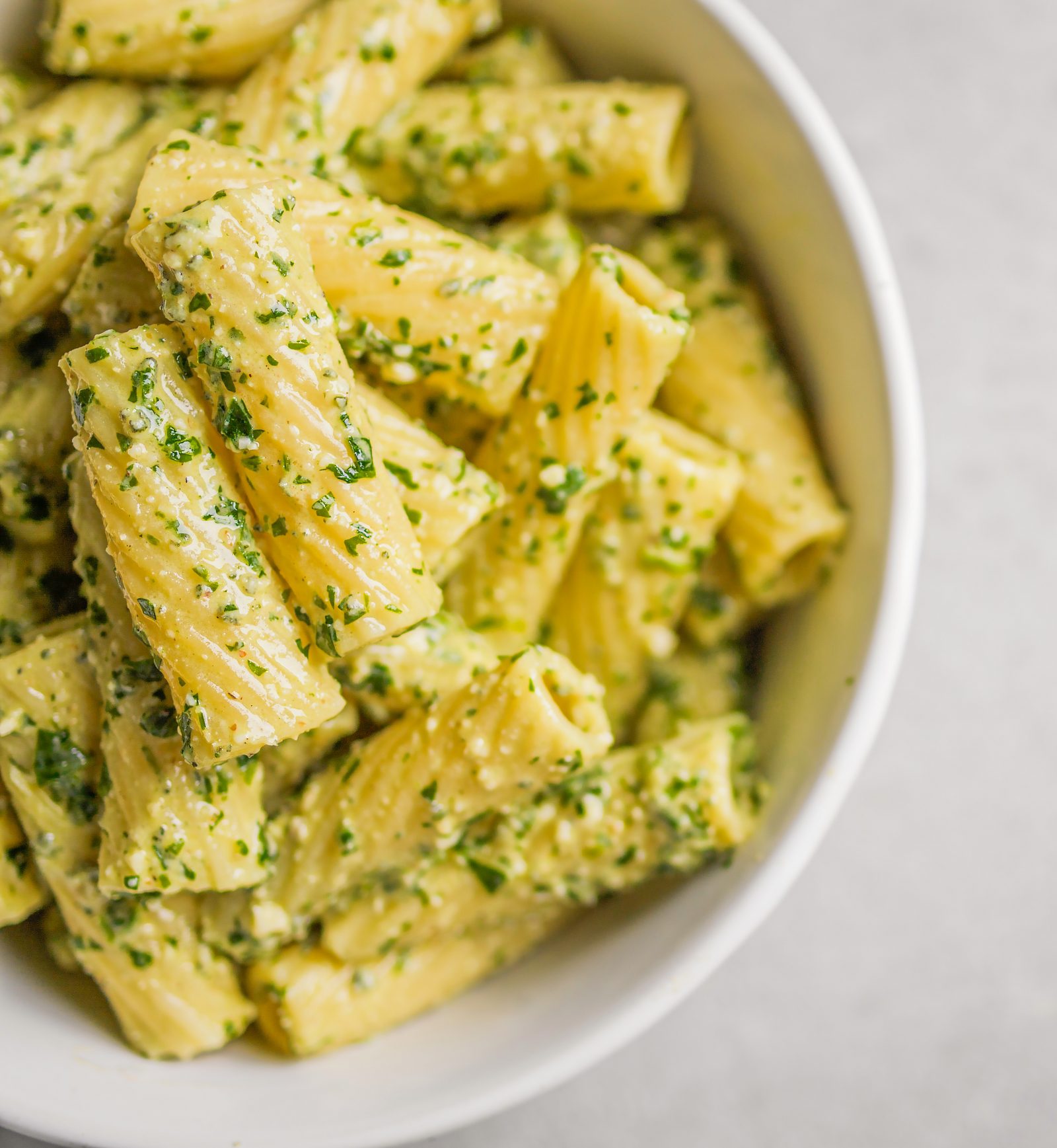 Pasta Sage Walnut Parmesan Pesto