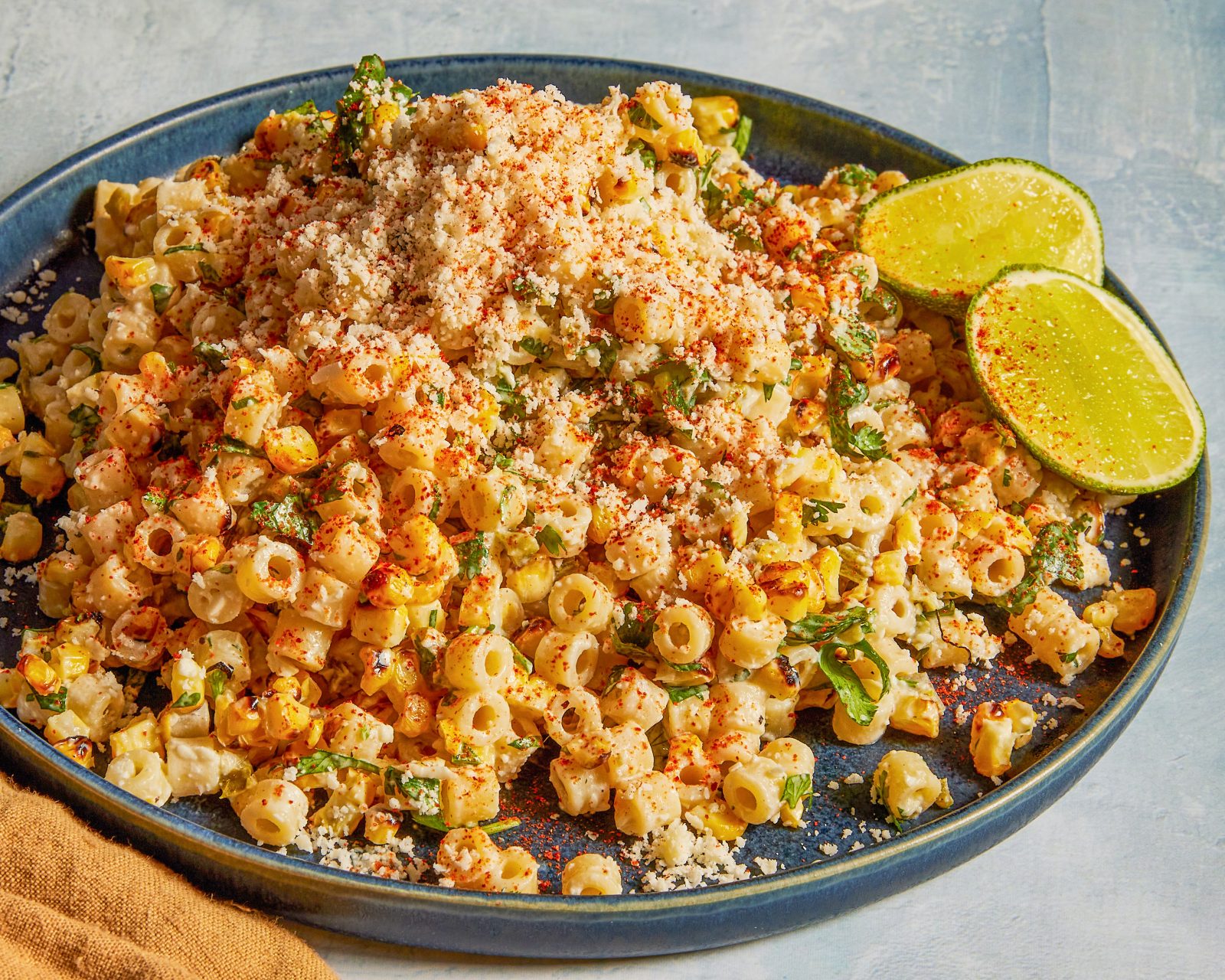 Pasta Salad Charred Corn Cilantro
