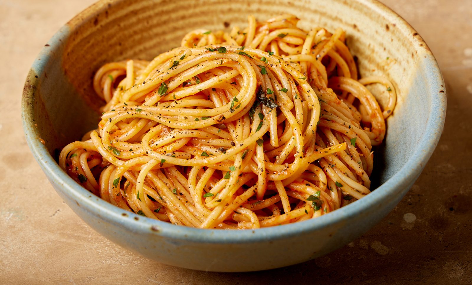 Pasta Tomatoes Anchovies Garlic