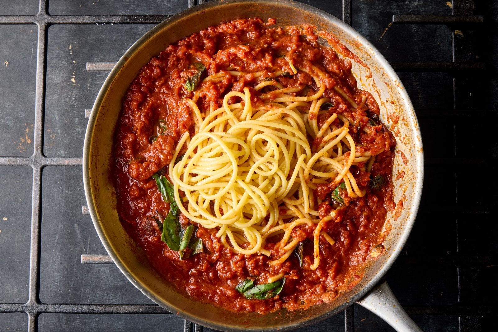 Pasta Toss Your Garlic Tomato Sauce