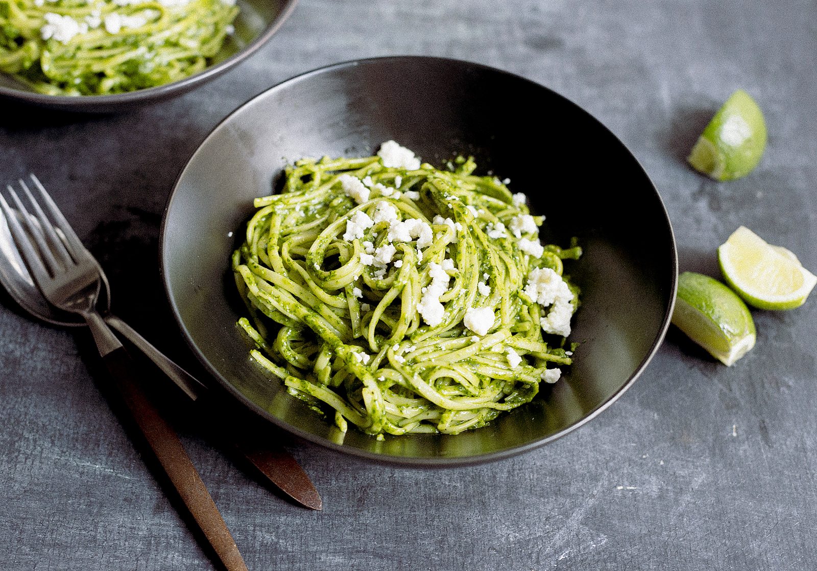 Peruvian Pesto Tallarines Verdes