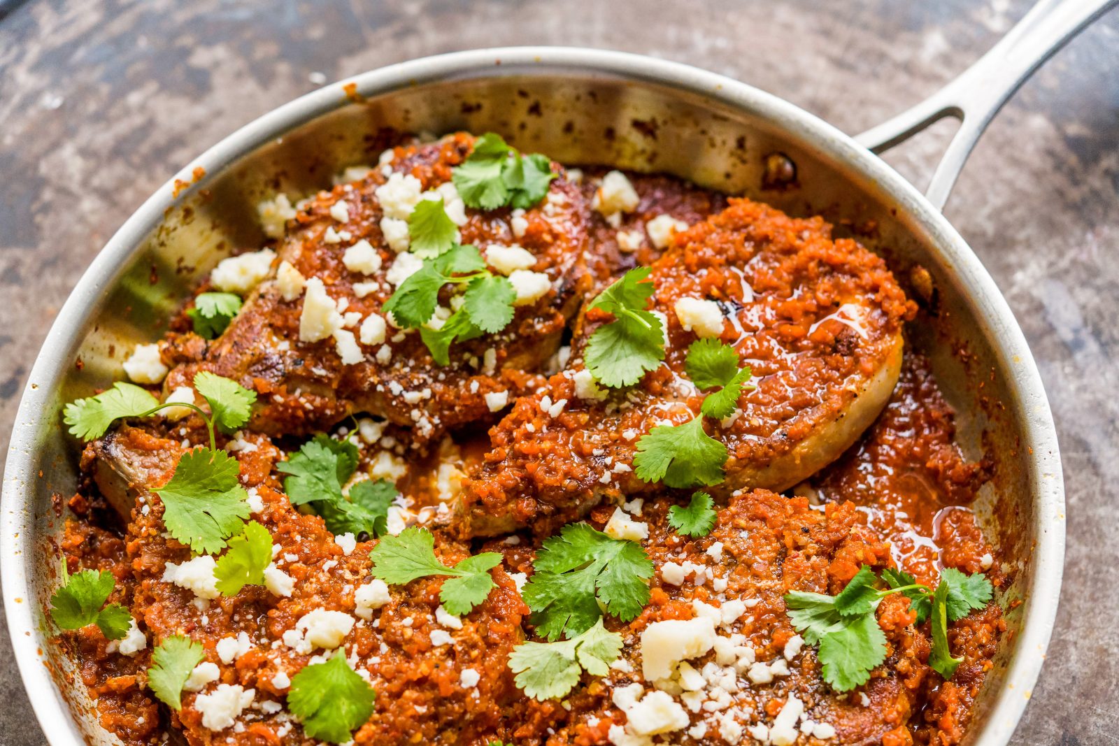 Pork Chops Chipotle Sauce