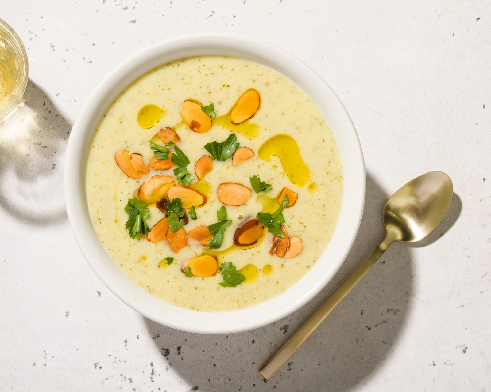 Potato Soup Almonds Garlic Lemon Cook What You Have Milk Street