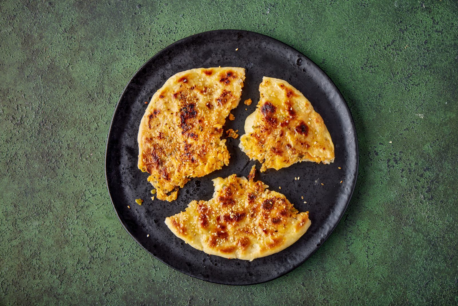 Potato Stuffed Naan