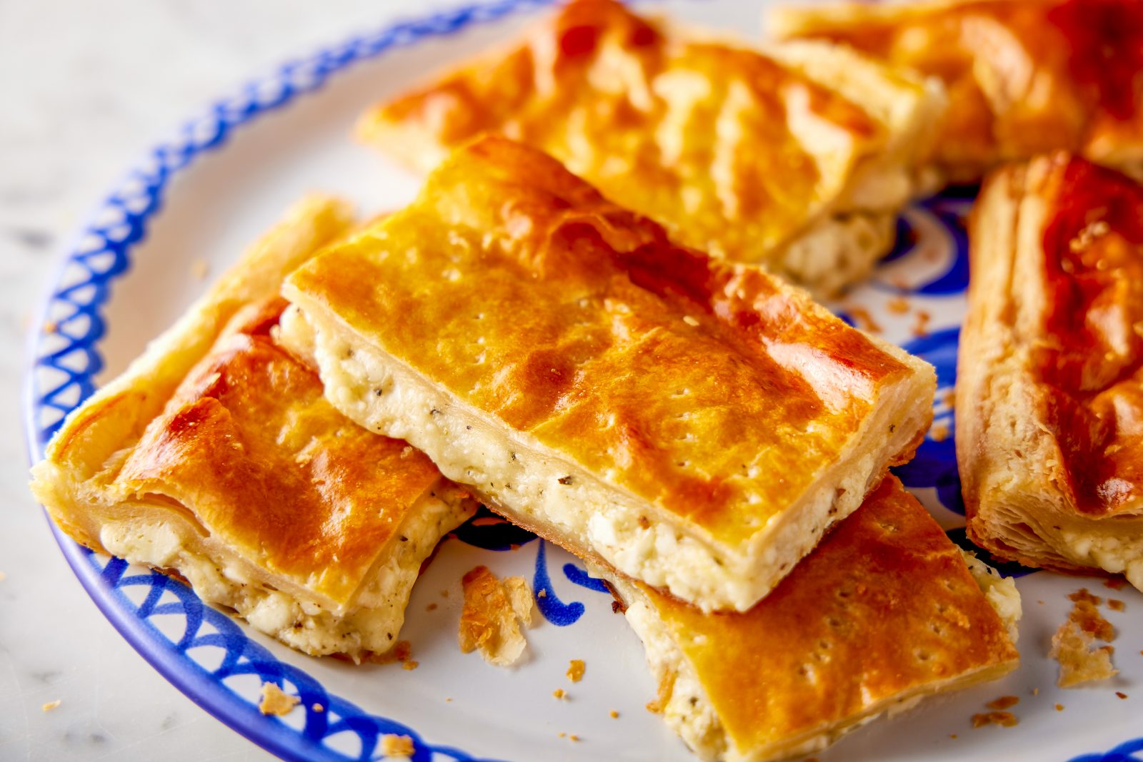 Puff Pastry Khachapuri Penovani Khachapuri