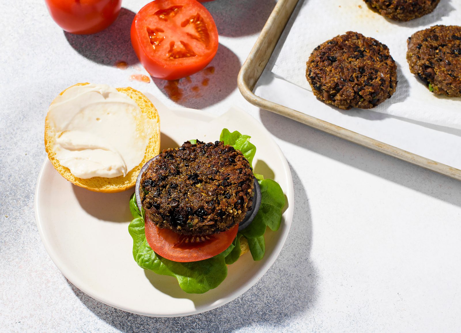 Quinoa and Black Bean Burgers